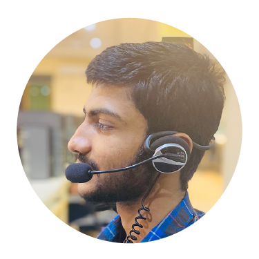 Verification team member at work