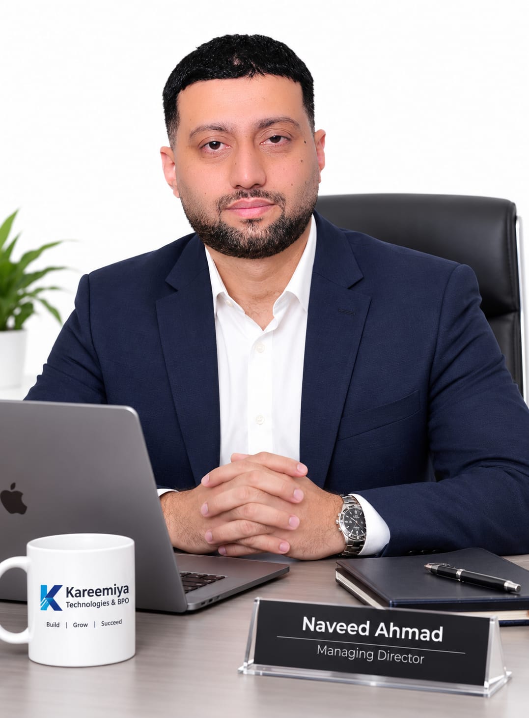 Naveed Ahmad, Managing Director